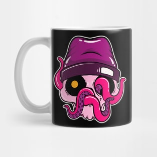 tentacle pink cartoon Mug